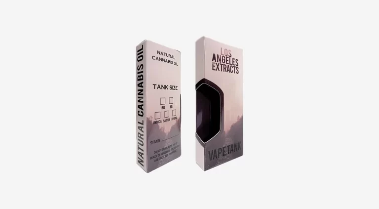 CBD Vape Oil Cartridge Boxes