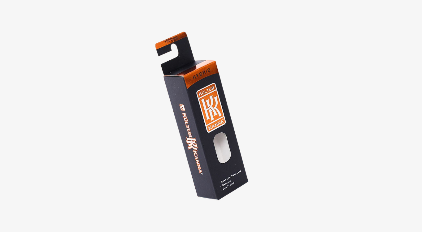 CBD Vape Oil Cartridge Boxes