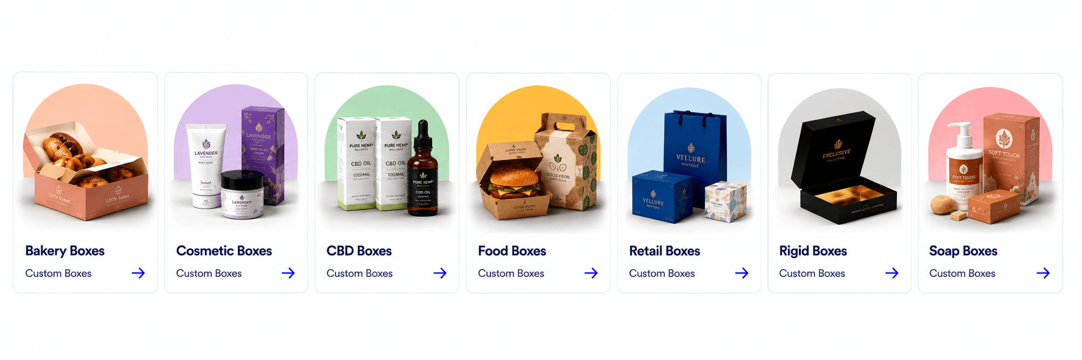 Bakery, cosmetic, CBD, food, retail, rigid and soap packaging categories