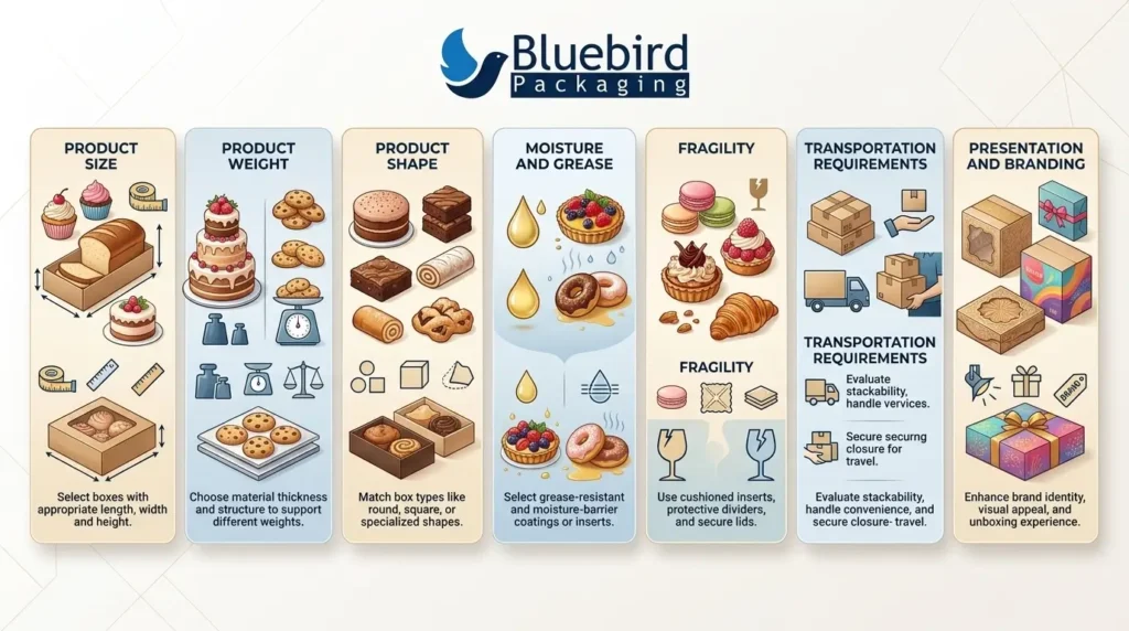 How Do You Choose, the Right Bakery Packaging Box 