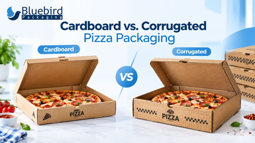 Cardboard vs. Corrugated Pizza Packaging