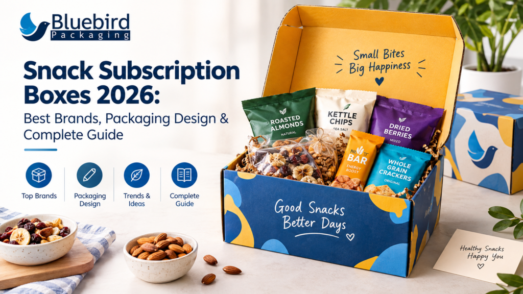 Snack Subscription Boxes 2026: Best Brands, Packaging Design & Complete Guide