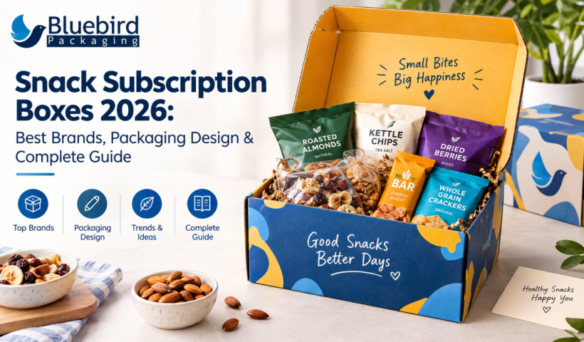 Snack Subscription Boxes 2026: Best Brands, Packaging Design & Complete Guide