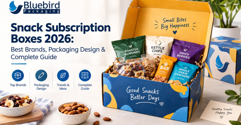 Snack Subscription Boxes 2026: Best Brands, Packaging Design & Complete Guide