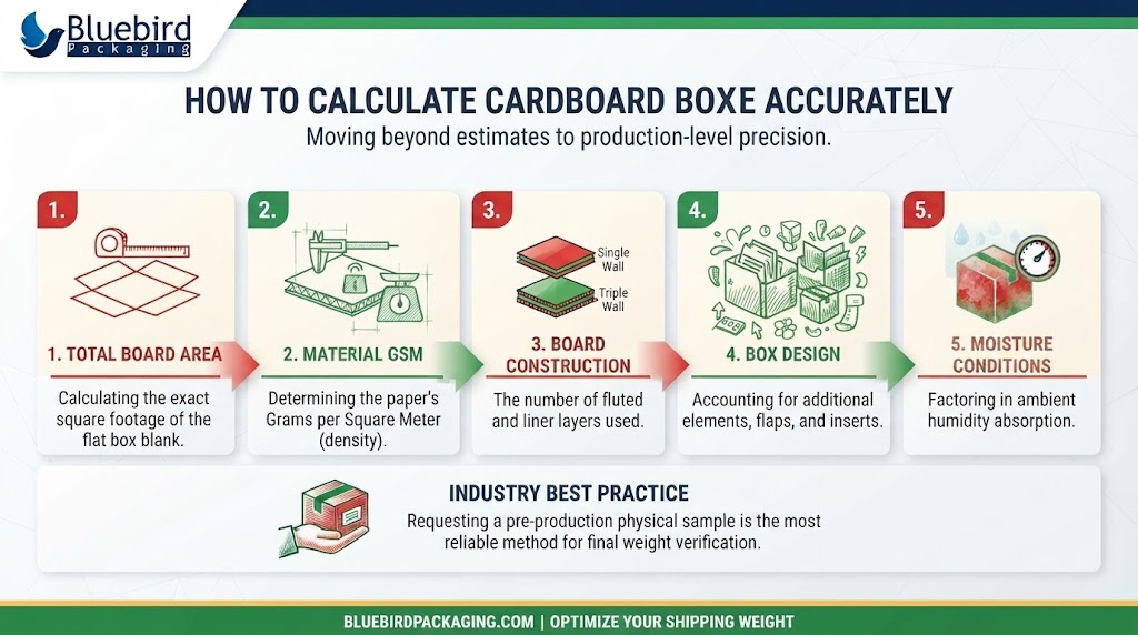 How to Calculate Cardboard Box Weight More Accurately

