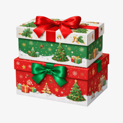Christmas Boxes With Lids | Bluebird Packaging