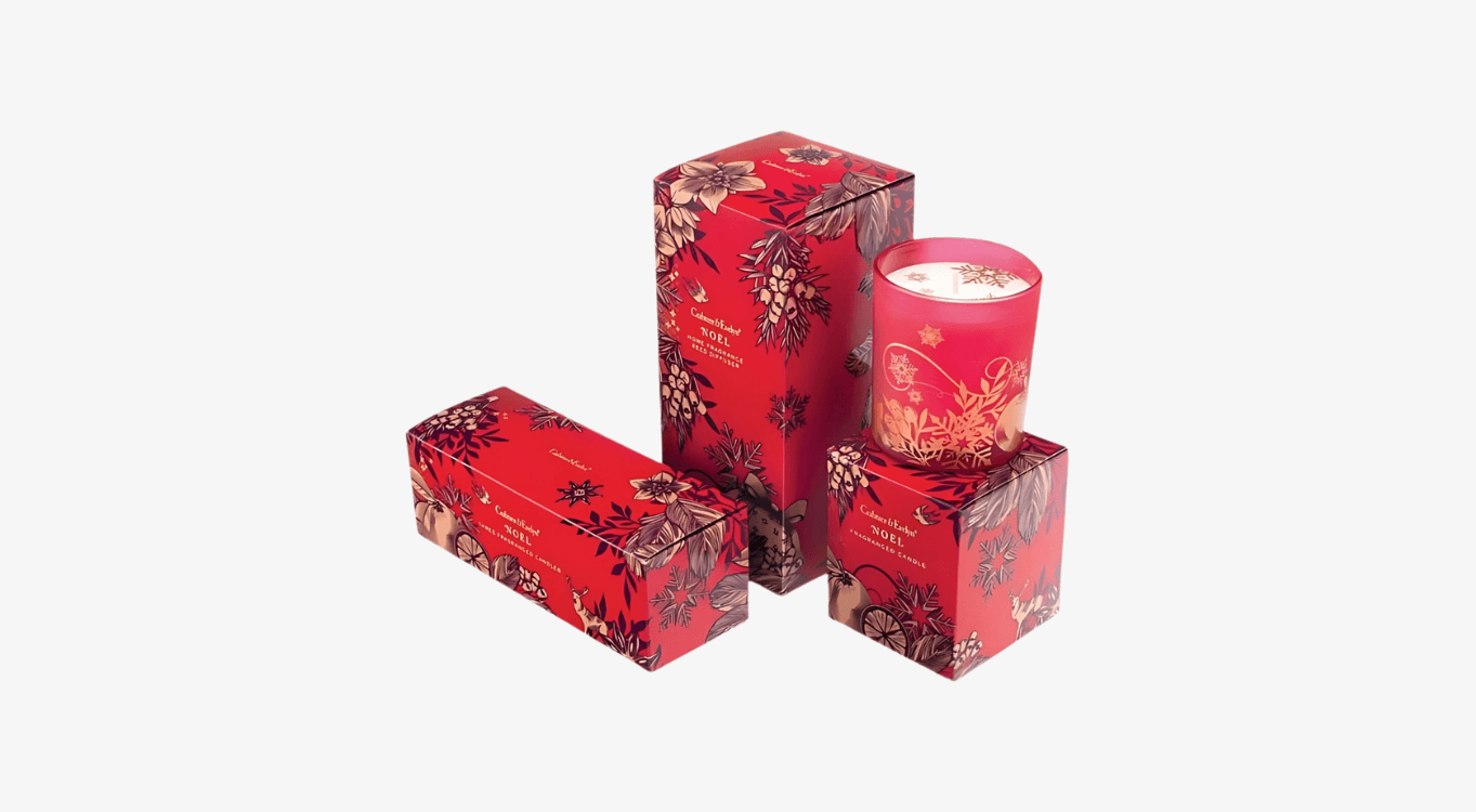 Chrismas Candle Boxes