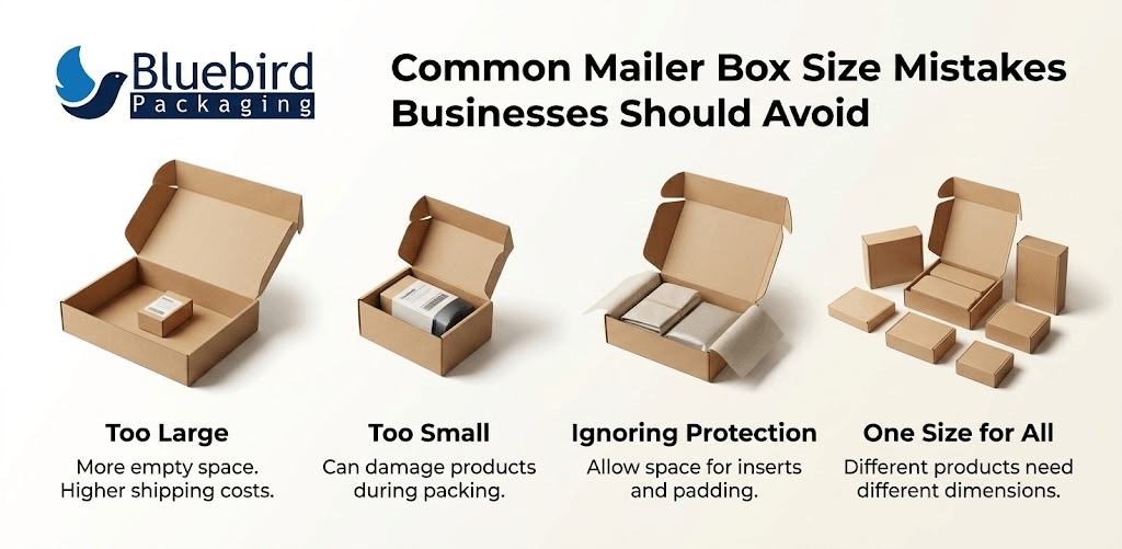 Common Mailer Box Size Mistakes Businesses Should Avoid
