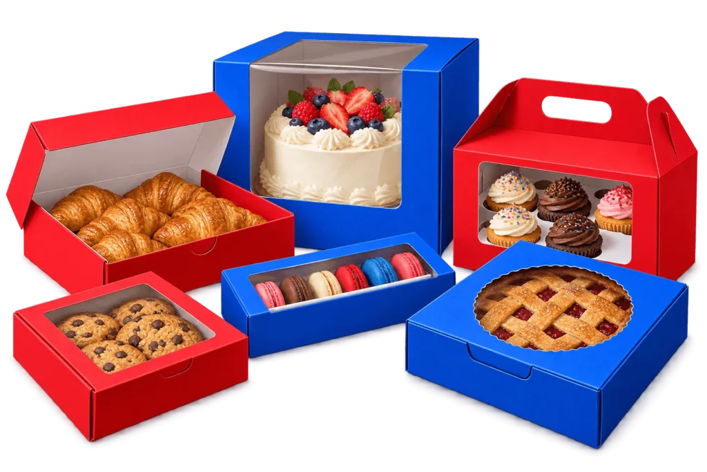 Custom Bakery Boxes - Bluebird Packaging
