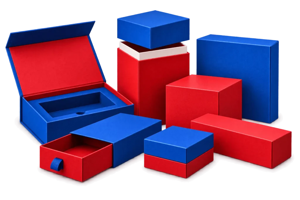 Custom Rigid Boxes - Bluebird Packaging