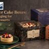 Four Corner Cake Boxes Secure Packaging for Cakes and Desserts