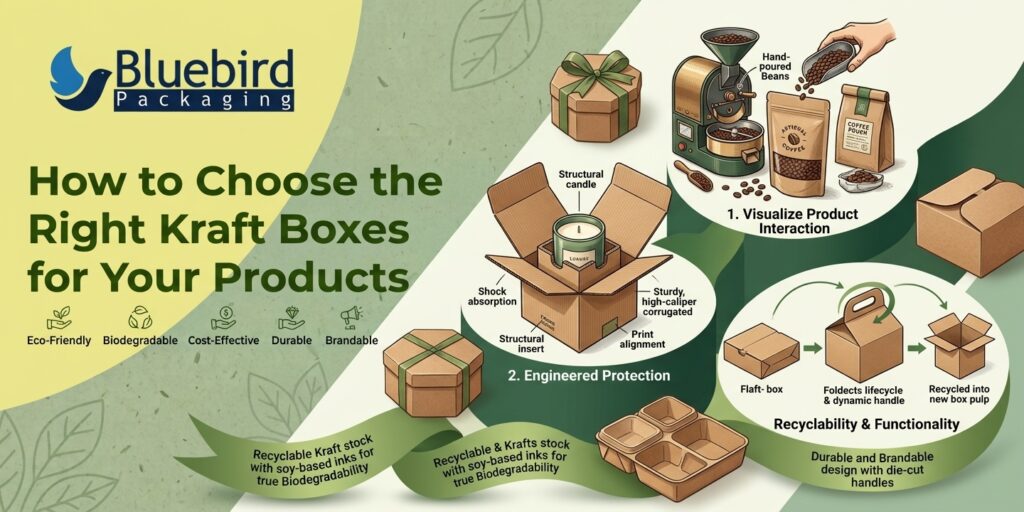 How to Choose the Right Kraft Boxes for Your Products