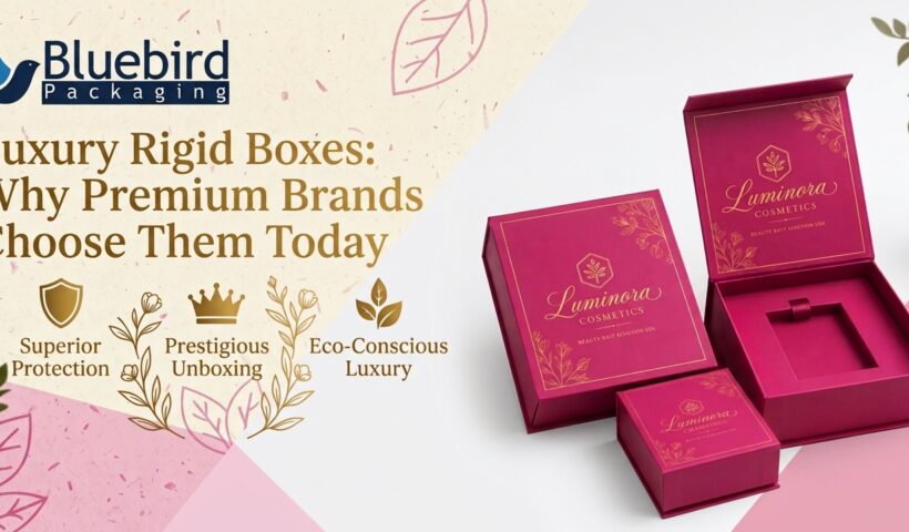 Luxury Rigid Boxes: Why Premium Brands Prefer Rigid Packaging
