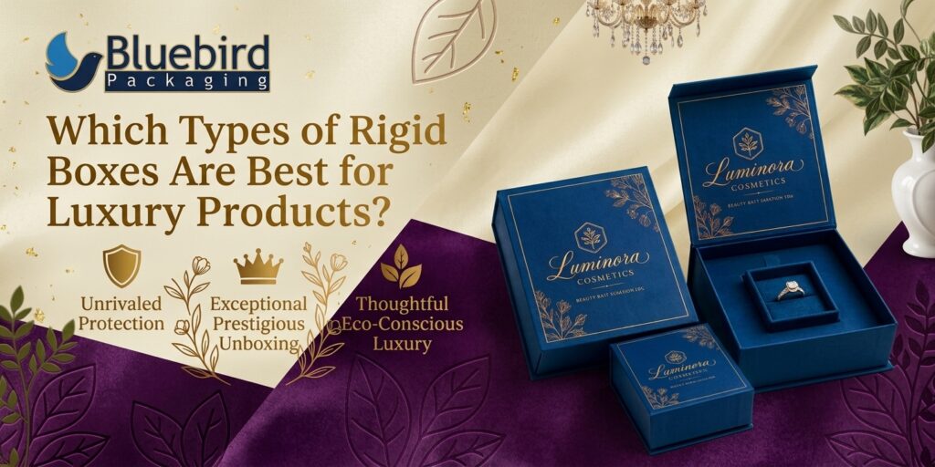 Which Types of Rigid Boxes Are Best for Luxury Products?