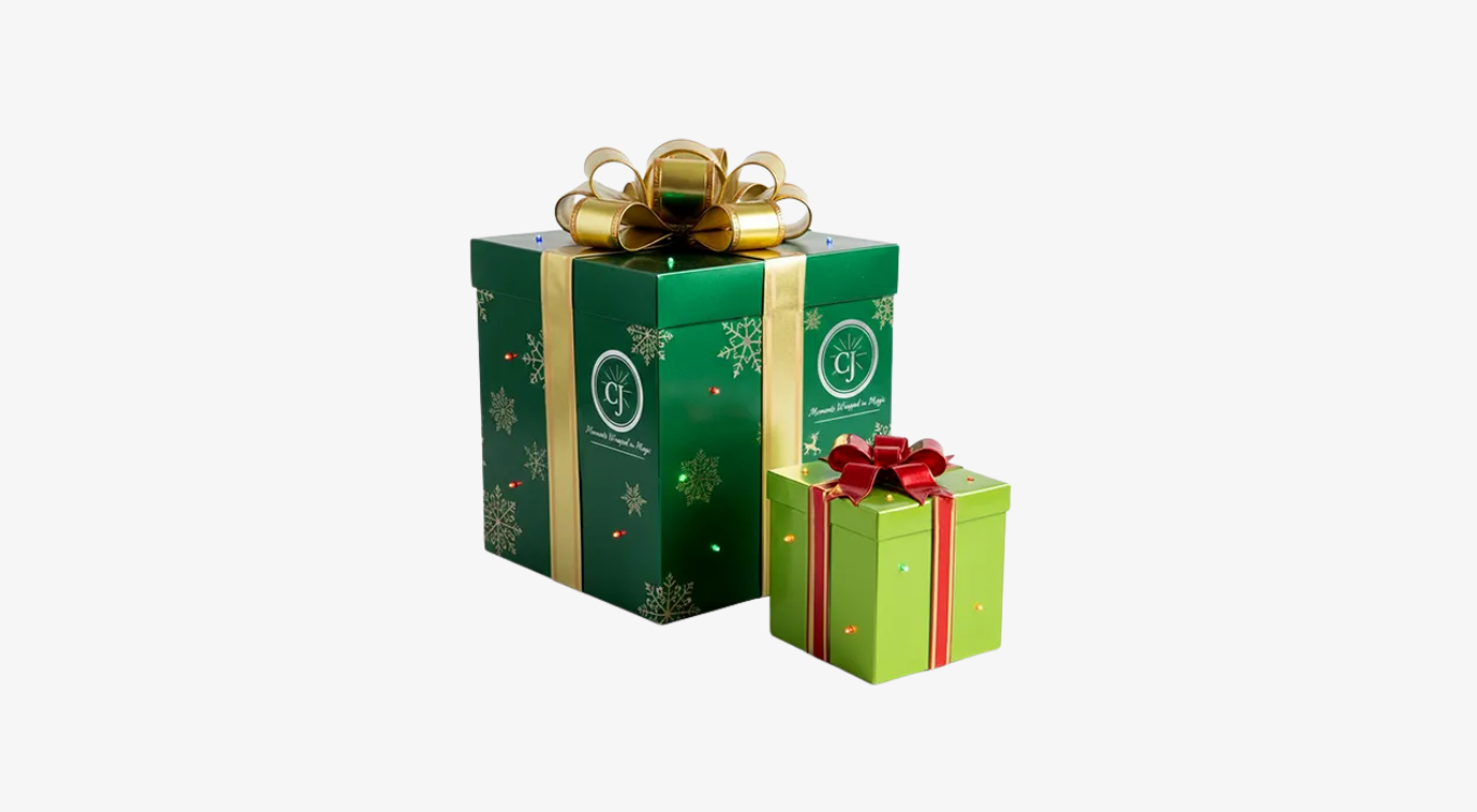 Green Christmas Gift Boxes | Bluebird Packaging
