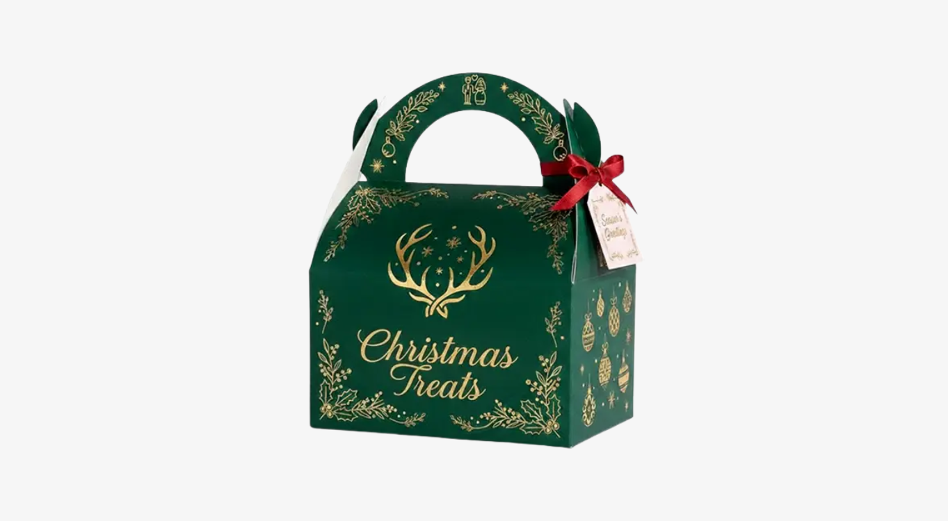 Green Christmas Gift Boxes | Bluebird Packaging