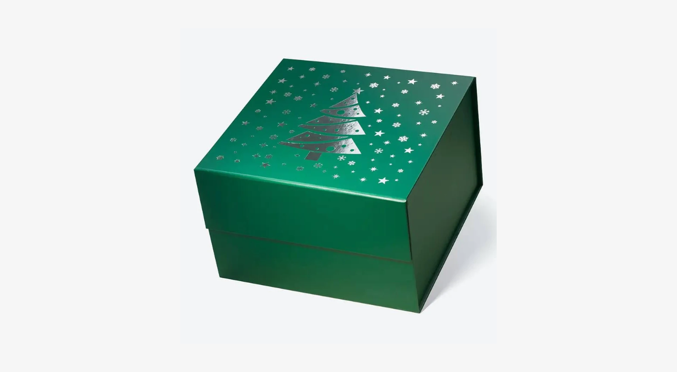 Green Christmas Gift Boxes | Bluebird Packaging