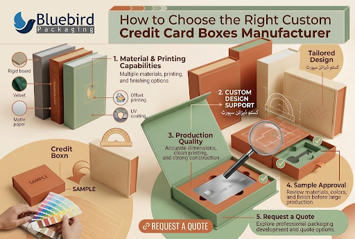 How to Choose the Right Custom Credit Card Boxes Manufacturer