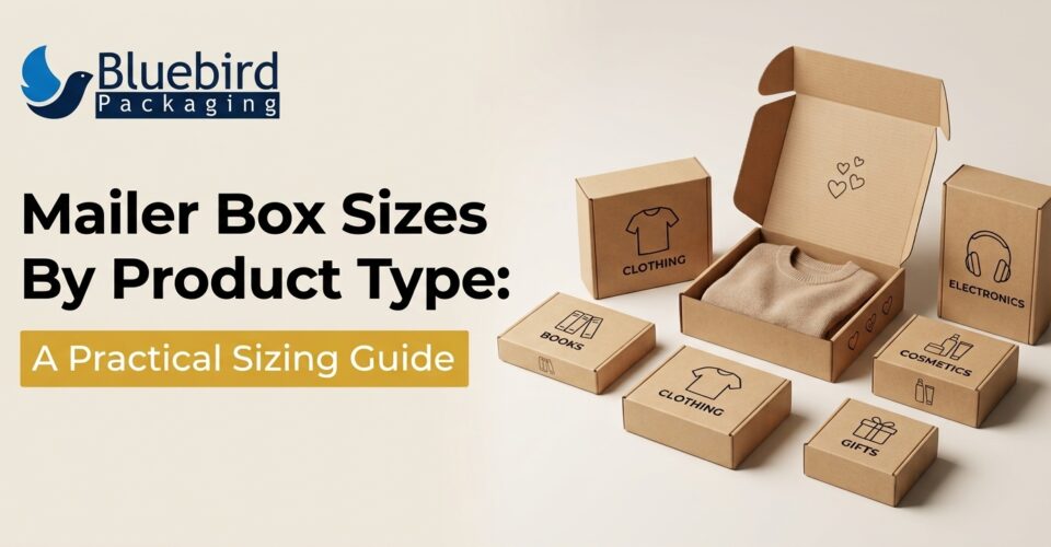 Mailer Box Sizes by Product Type