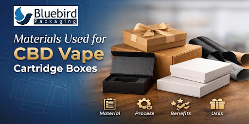 Materials Used for CBD Vape Cartridge Boxes