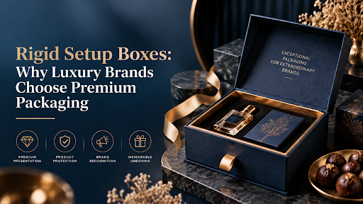 Rigid Setup Boxes: Why Luxury Brands Choose Premium Packaging