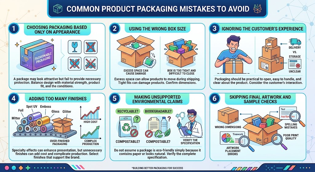 Common Product Packaging Mistakes to Avoid