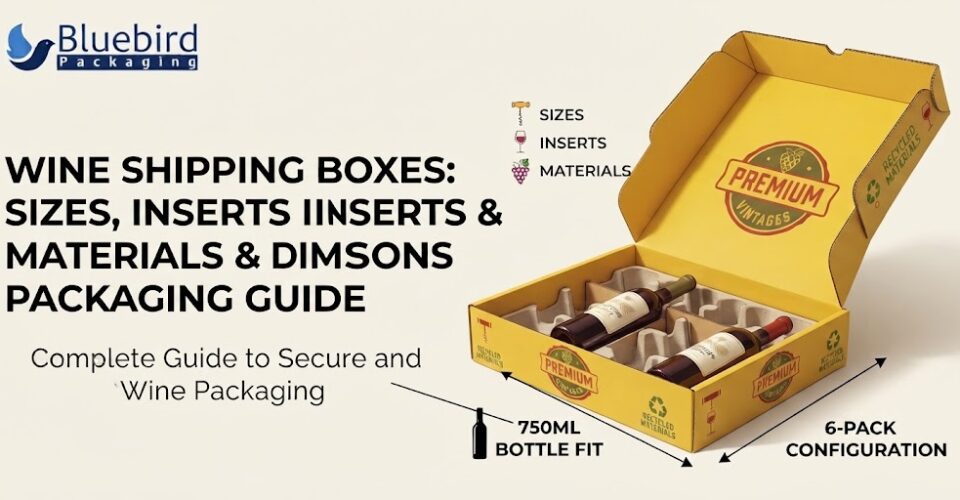 Wine Shipping Boxes: Sizes, Inserts, Materials & Custom Packaging Guide