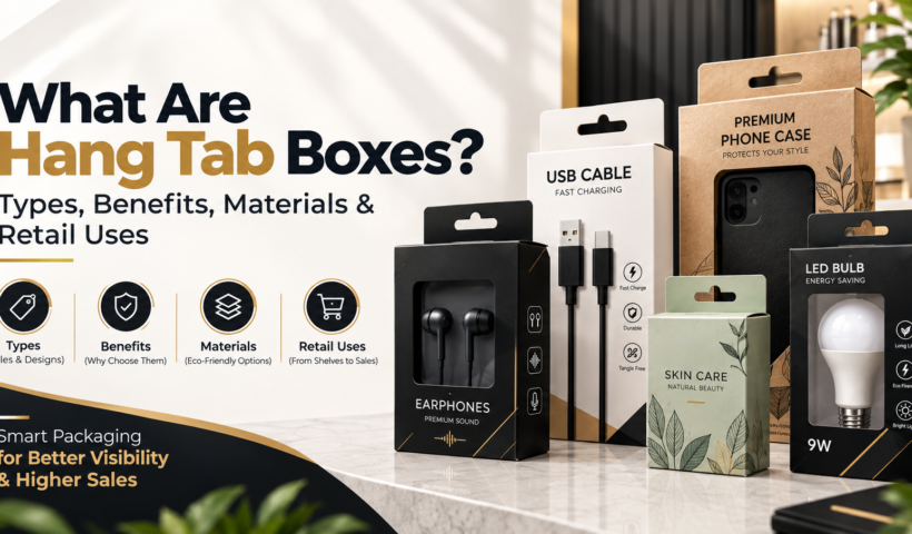 What Are Hang Tab Boxes? Types, Benefits, Materials & Retail Uses