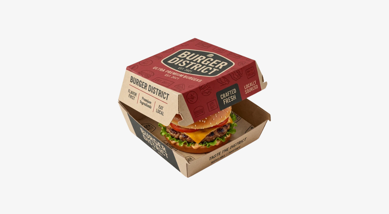 Burger Boxes | Bluebird Packaging