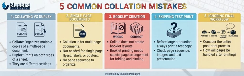 Common Collation Mistakes