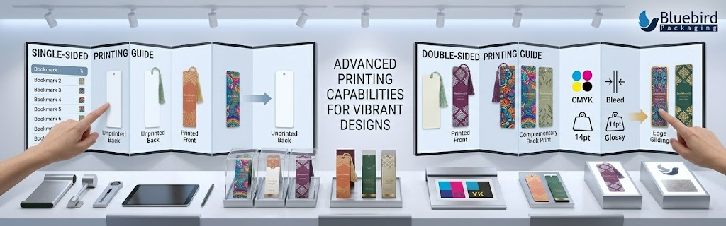 Single-Sided vs. Double-Sided Bookmark Printing