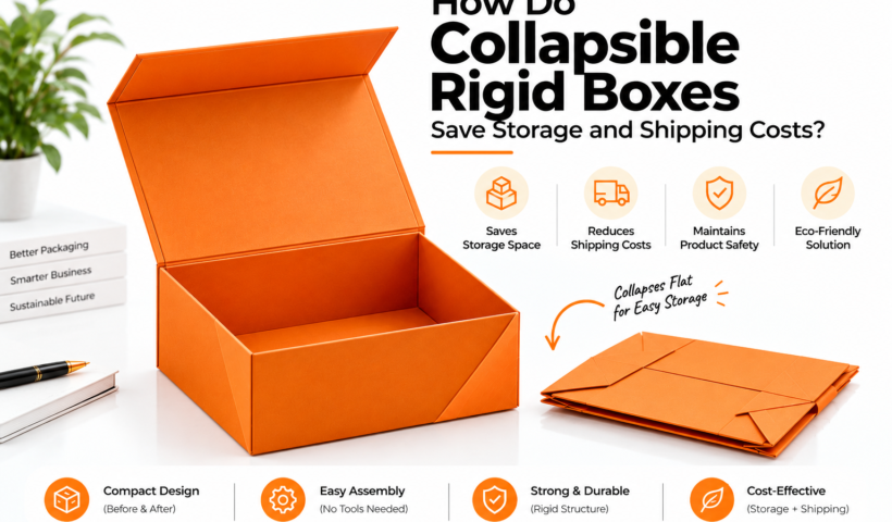 How Collapsible Rigid Boxes Save Storage Space, Simplify Fulfillment, and Protect Premium Branding