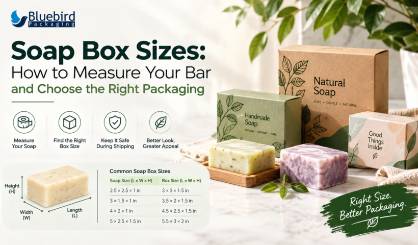 Soap Box Sizes: How to Measure Your Bar and Choose the Right Packaging