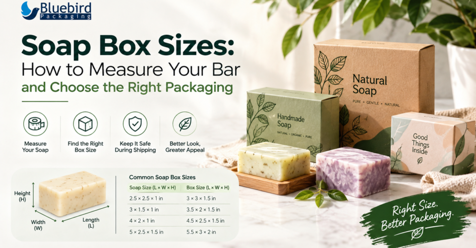 Soap Box Sizes: How to Measure Your Bar and Choose the Right Packaging