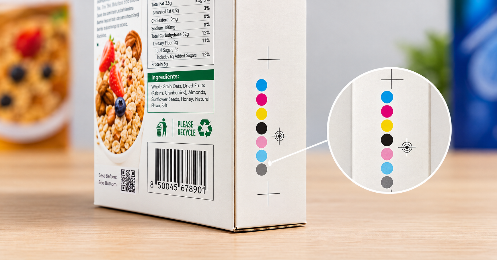 Barcode, Best-By Date, and Lot Code Placement