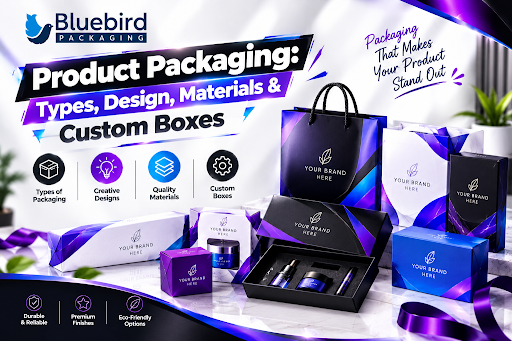 Product Packaging: Types, Design, Materials & Custom Boxes