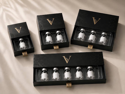 Custom Printed Vial Boxes with Logo