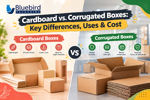 Cardboard vs. Corrugated Boxes: Key Differences, Uses & Cost