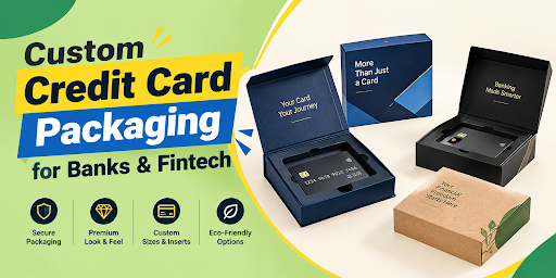 Custom Credit Card Packaging for Banks, Fintech Brands and Card Issuers