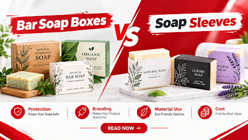 Bar Soap Boxes vs. Soap Sleeves: Protection, Branding, Material Use & Cost