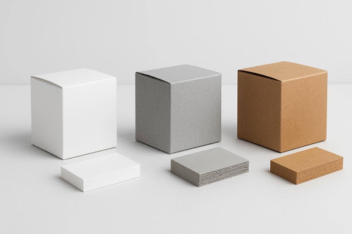  Paperboard folding cartons and corrugated retail packaging materials compared
