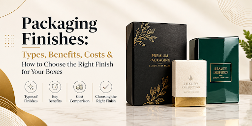 Packaging Finishes: Types, Benefits, Costs & How to Choose the Right Finish for Your Boxes