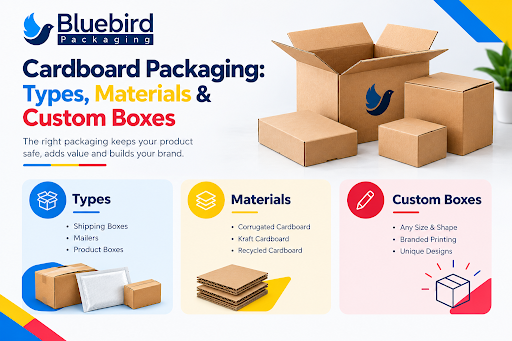 Cardboard Packaging: Materials, Box Types, Uses & How to Choose the Right Option