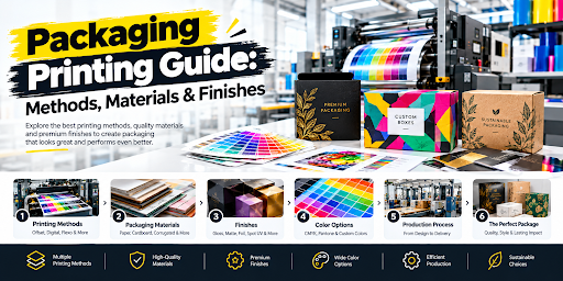Packaging Printing Guide: Methods, Materials & Finishes