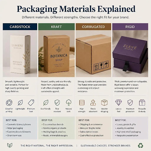 What Materials Are Used for Hang Tab Boxes?